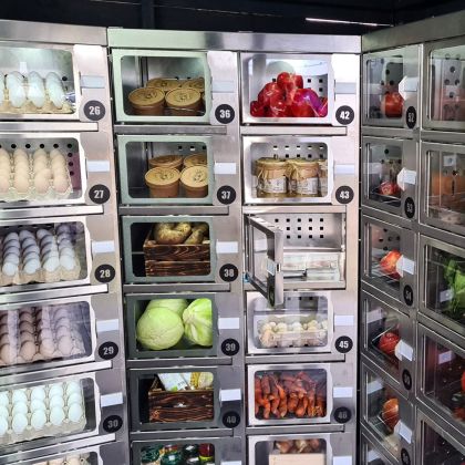 Automat de legume
